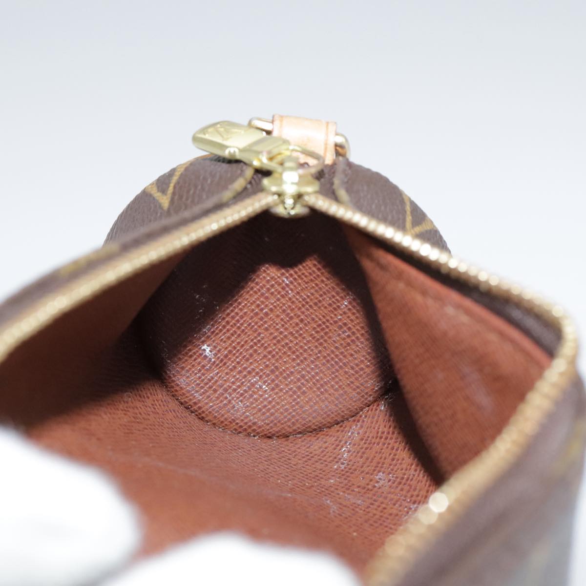 LOUIS VUITTON Monogram Papillon Pouch LV 104353