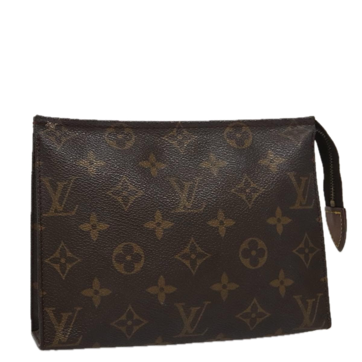 LOUIS VUITTON Monogram Poche Toilette 19 Pouch M47544 LV 104354