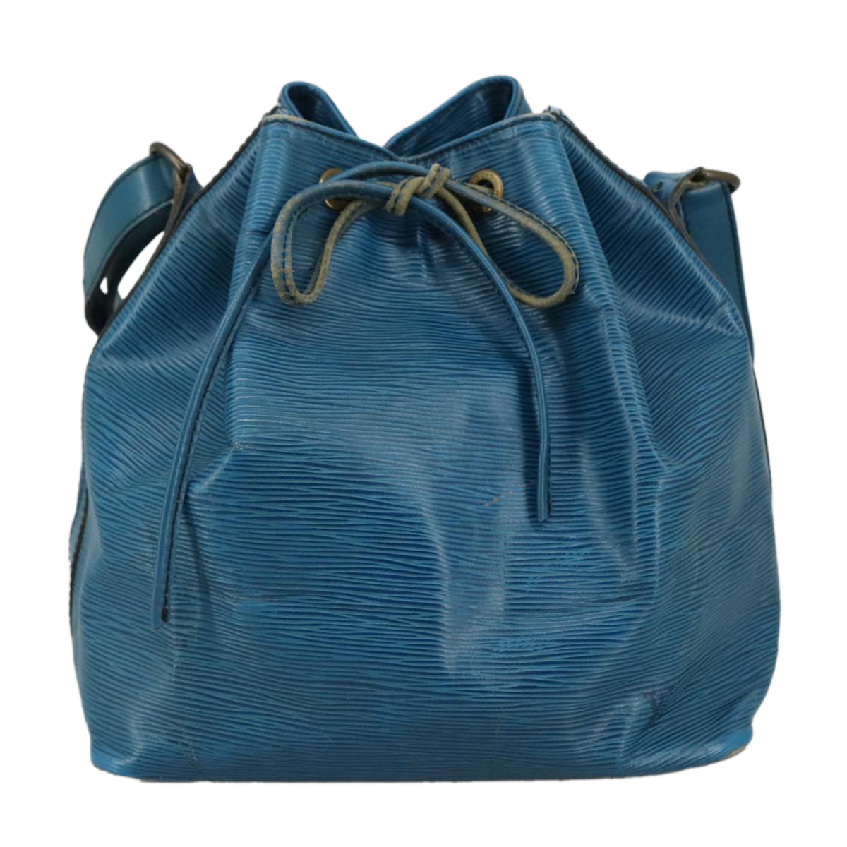 LOUIS VUITTON Epi Petit Noe Shoulder Bag Blue M44105 LV 104365