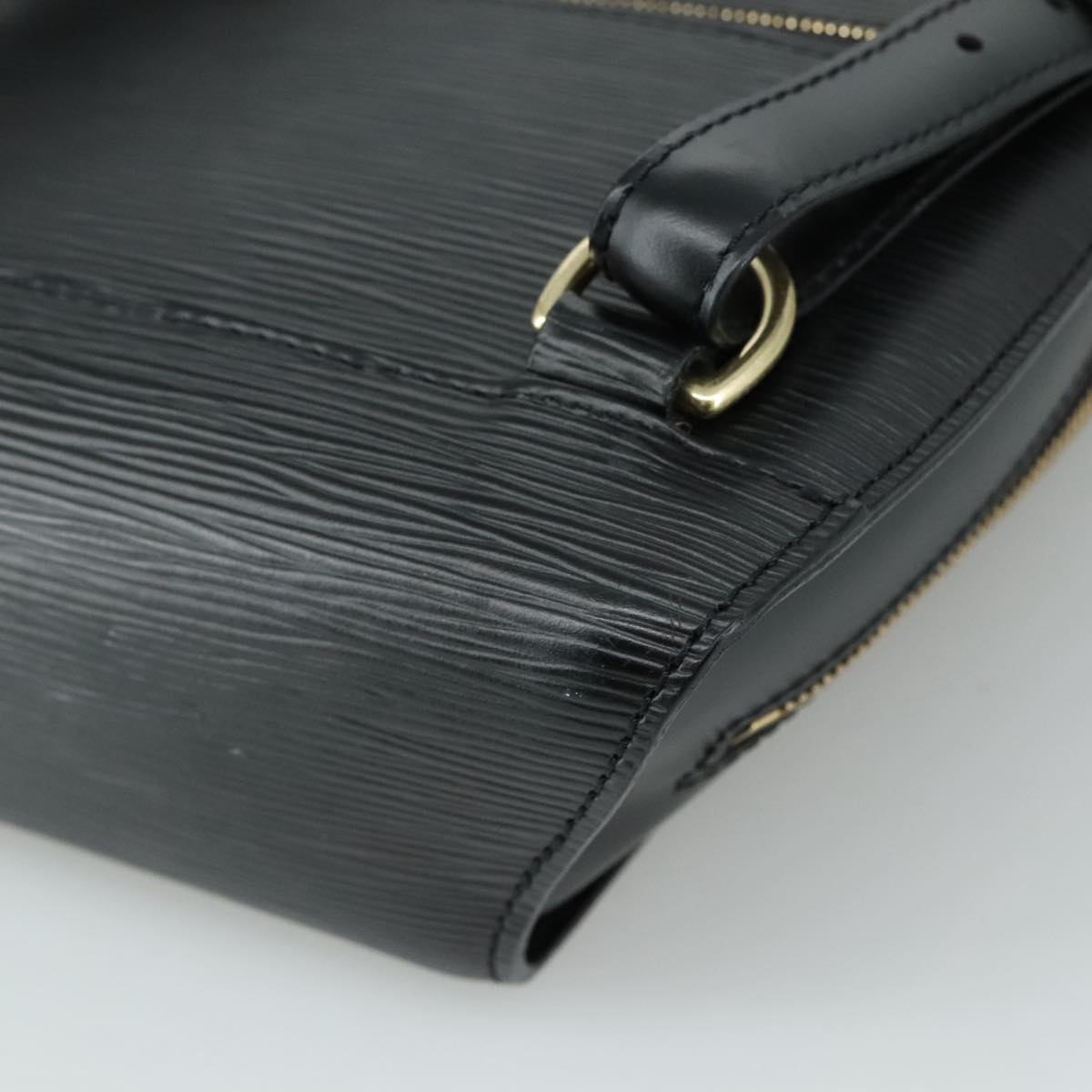 LOUIS VUITTON Epi Mabillon Backpack Black M52232 LV 104370