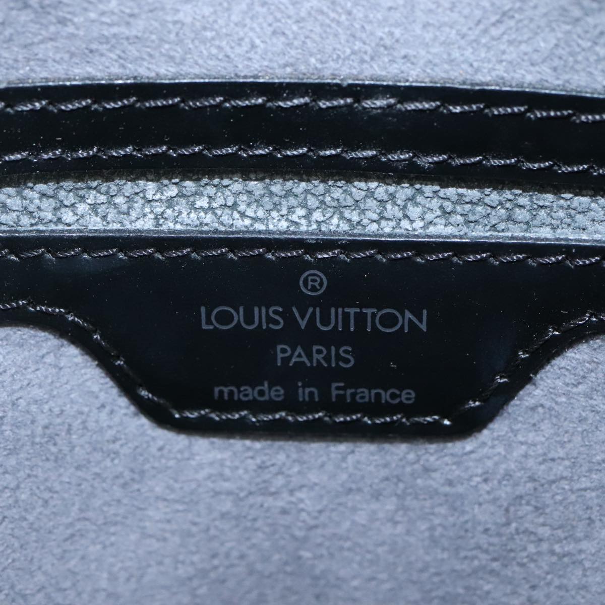 LOUIS VUITTON Epi Mabillon Backpack Black M52232 LV 104370