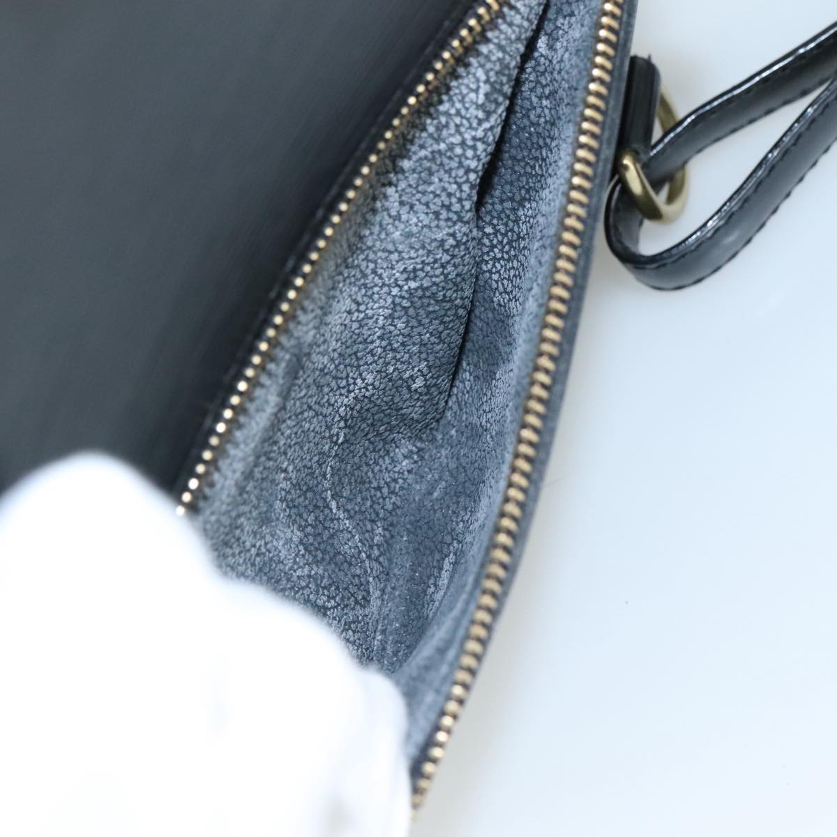 LOUIS VUITTON Epi Mabillon Backpack Black M52232 LV 104370
