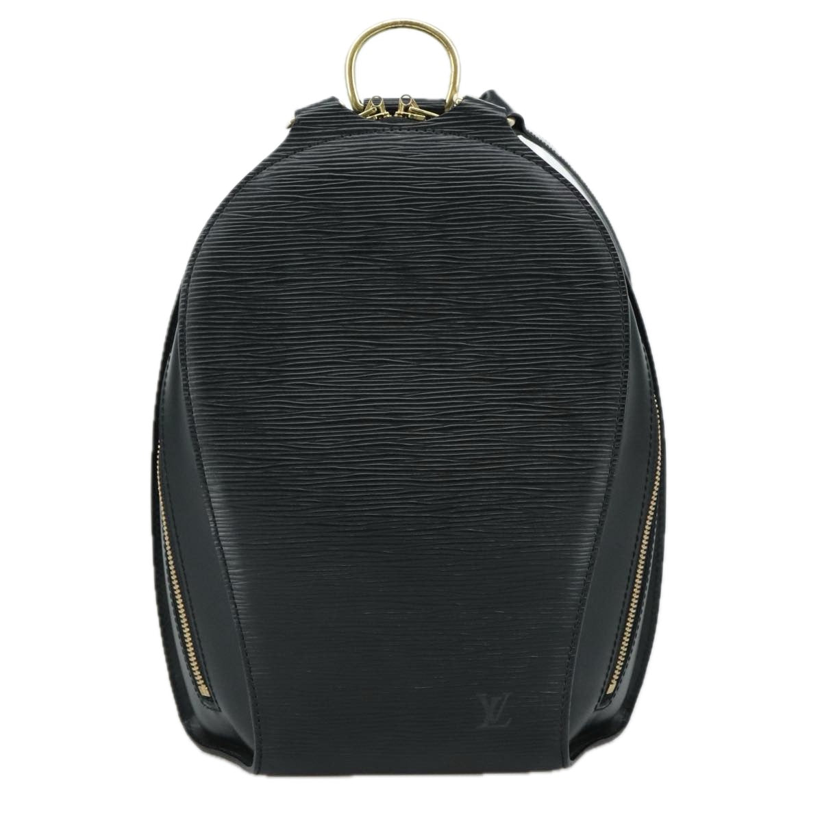 LOUIS VUITTON Epi Mabillon Backpack Black M52232 LV 104370
