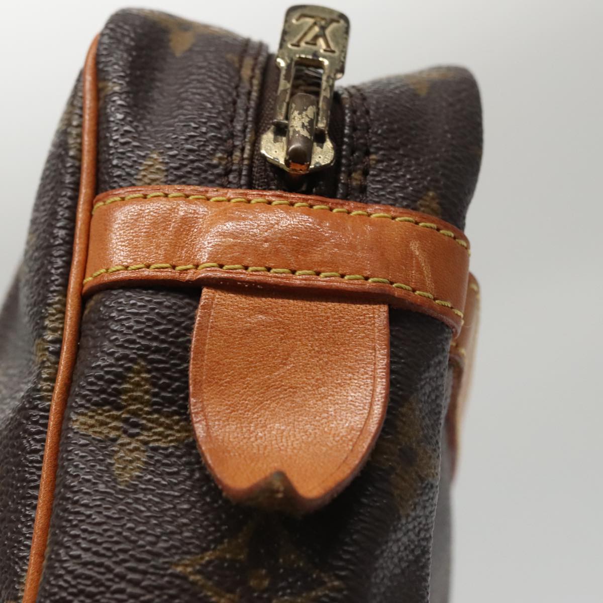 LOUIS VUITTON Monogram Compiegne 28 Clutch Bag M51845 LV 104386