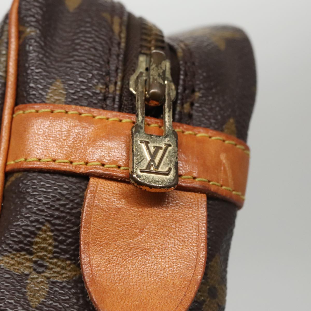 LOUIS VUITTON Monogram Compiegne 28 Clutch Bag M51845 LV 104386