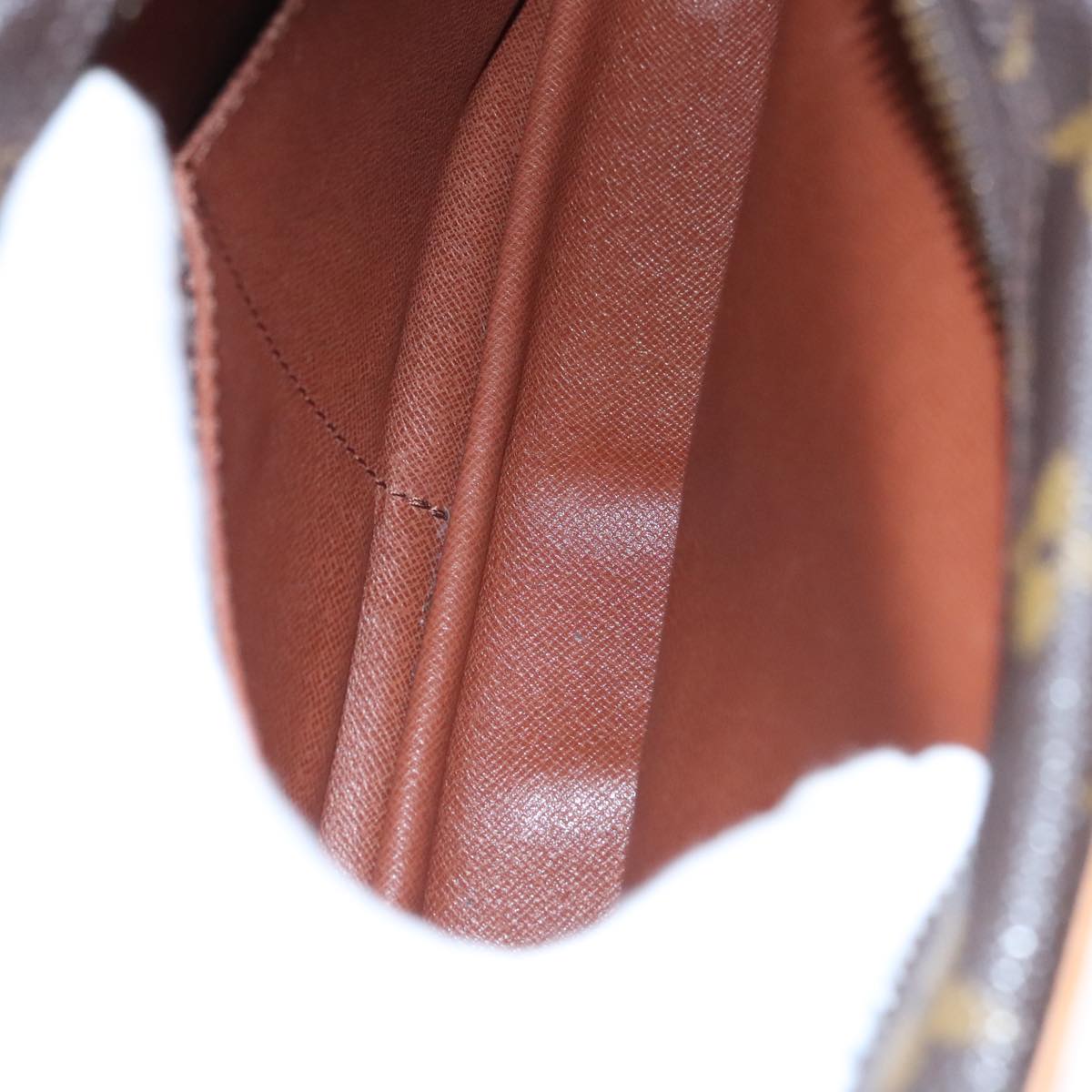 LOUIS VUITTON Monogram Compiegne 28 Clutch Bag M51845 LV 104386