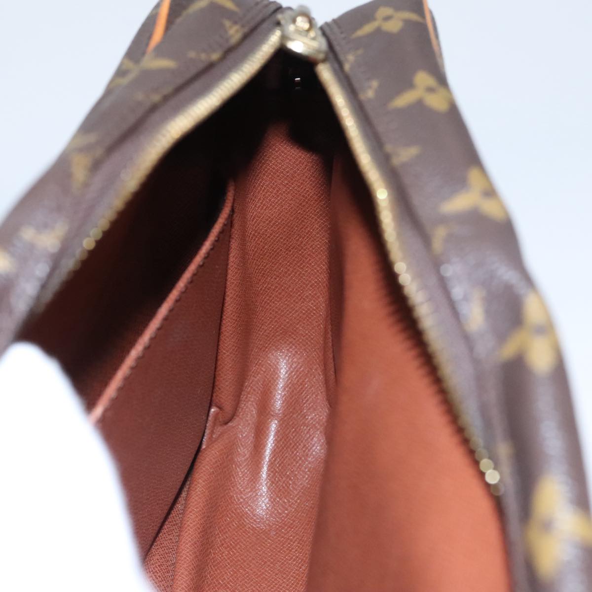 LOUIS VUITTON Monogram Compiegne 28 Clutch Bag M51845 LV 104386