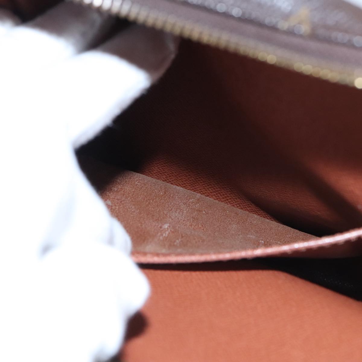 LOUIS VUITTON Monogram Compiegne 28 Clutch Bag M51845 LV 104386