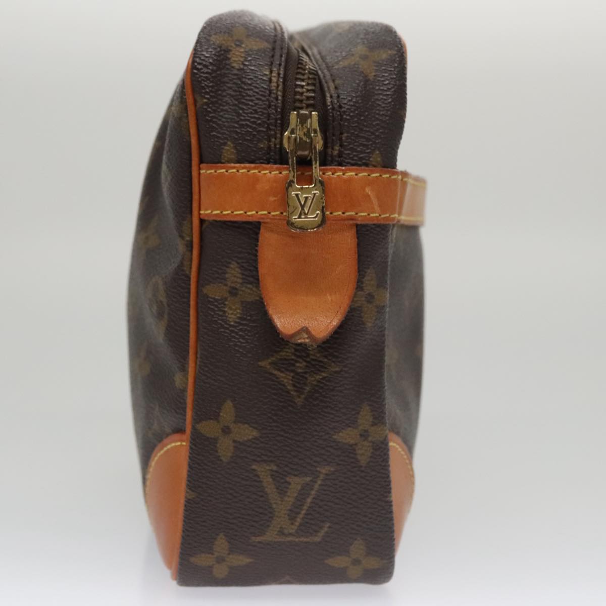 LOUIS VUITTON Monogram Compiegne 28 Clutch Bag M51845 LV 104386