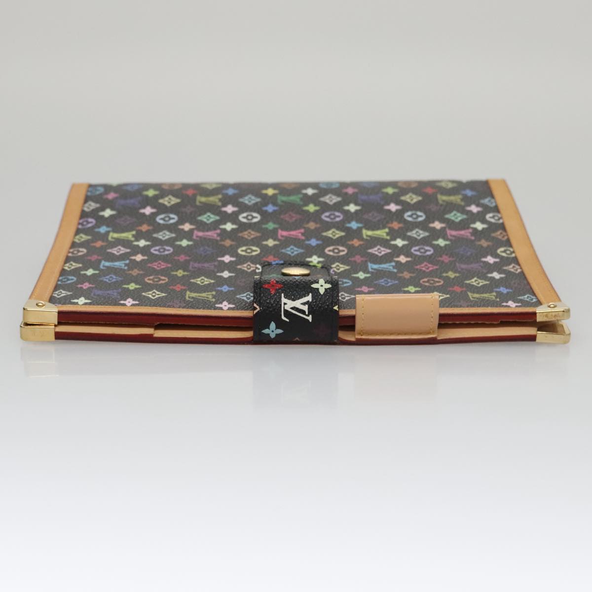 LOUIS VUITTON Multicolor Agenda GM Day Planner Cover Black R20893 104387SA