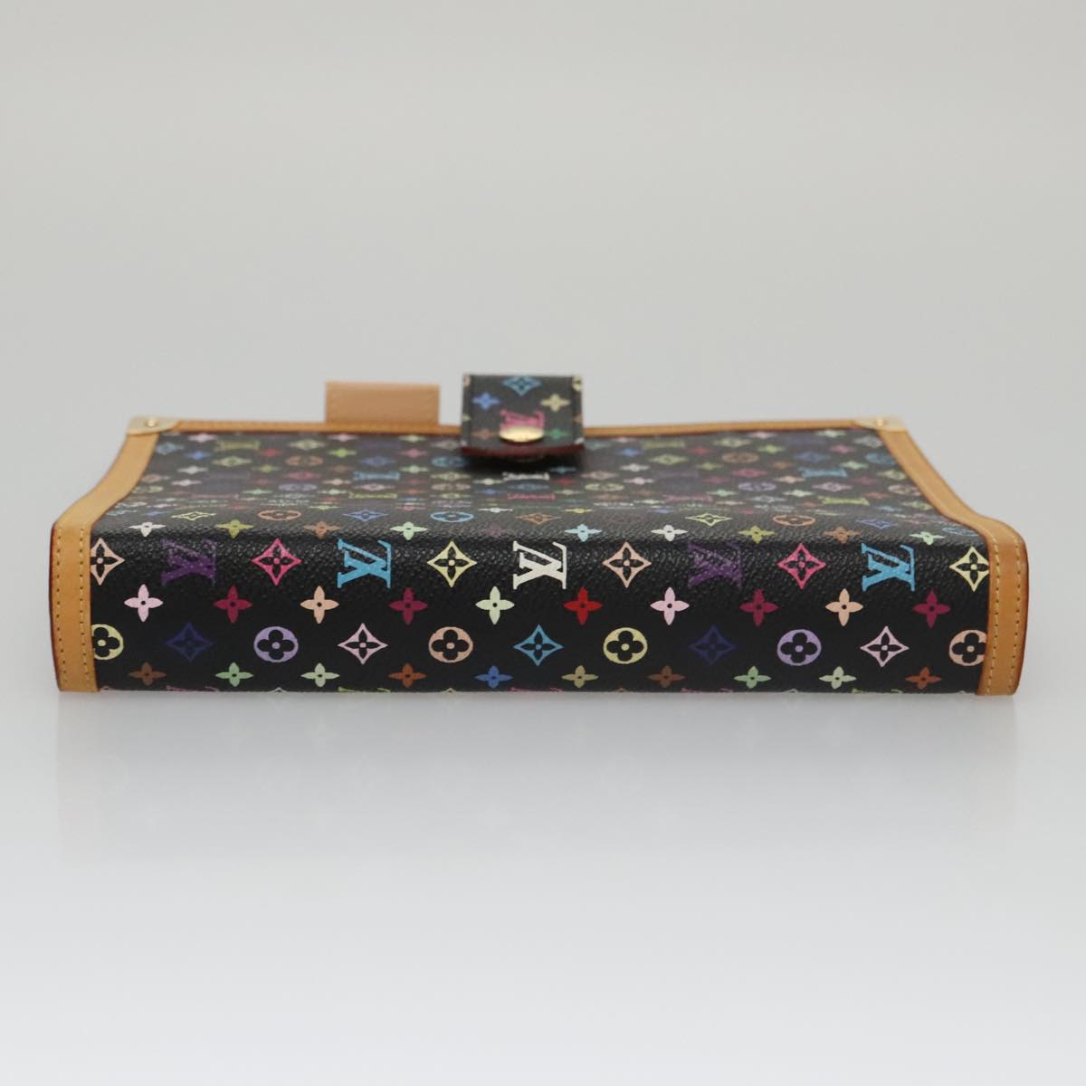 LOUIS VUITTON Multicolor Agenda GM Day Planner Cover Black R20893 104387SA