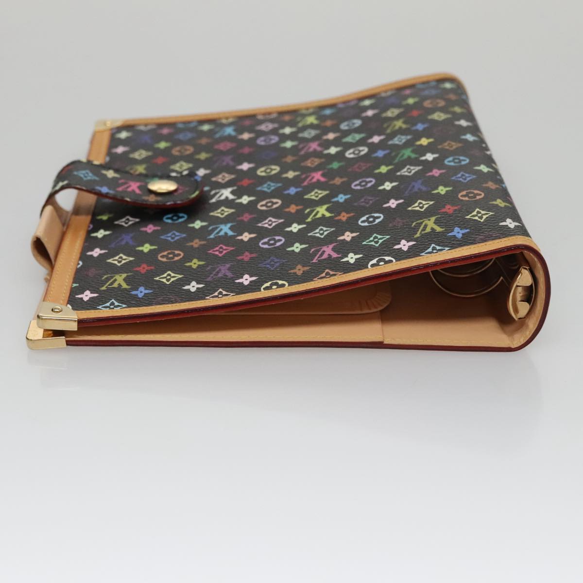 LOUIS VUITTON Multicolor Agenda GM Day Planner Cover Black R20893 104387SA