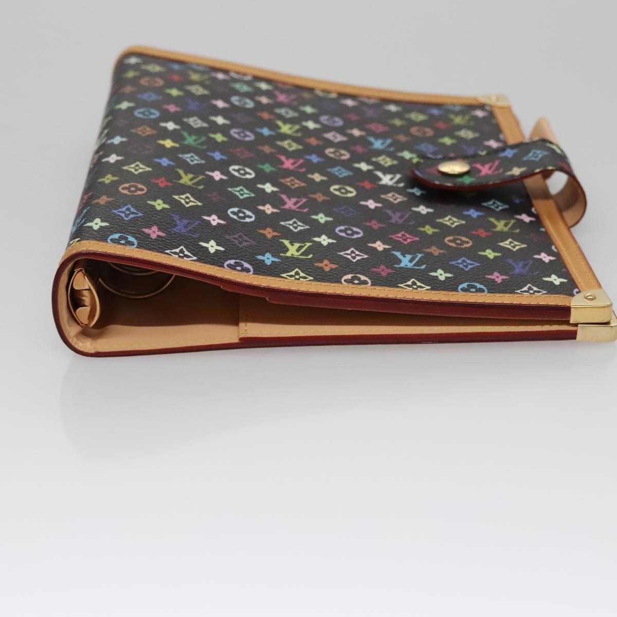 LOUIS VUITTON Multicolor Agenda GM Day Planner Cover Black R20893 104387SA