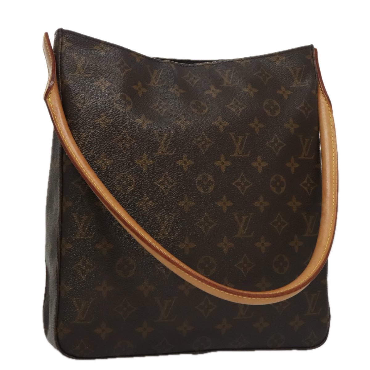 LOUIS VUITTON Monogram Looping GM Shoulder Bag M51145 LV 104390