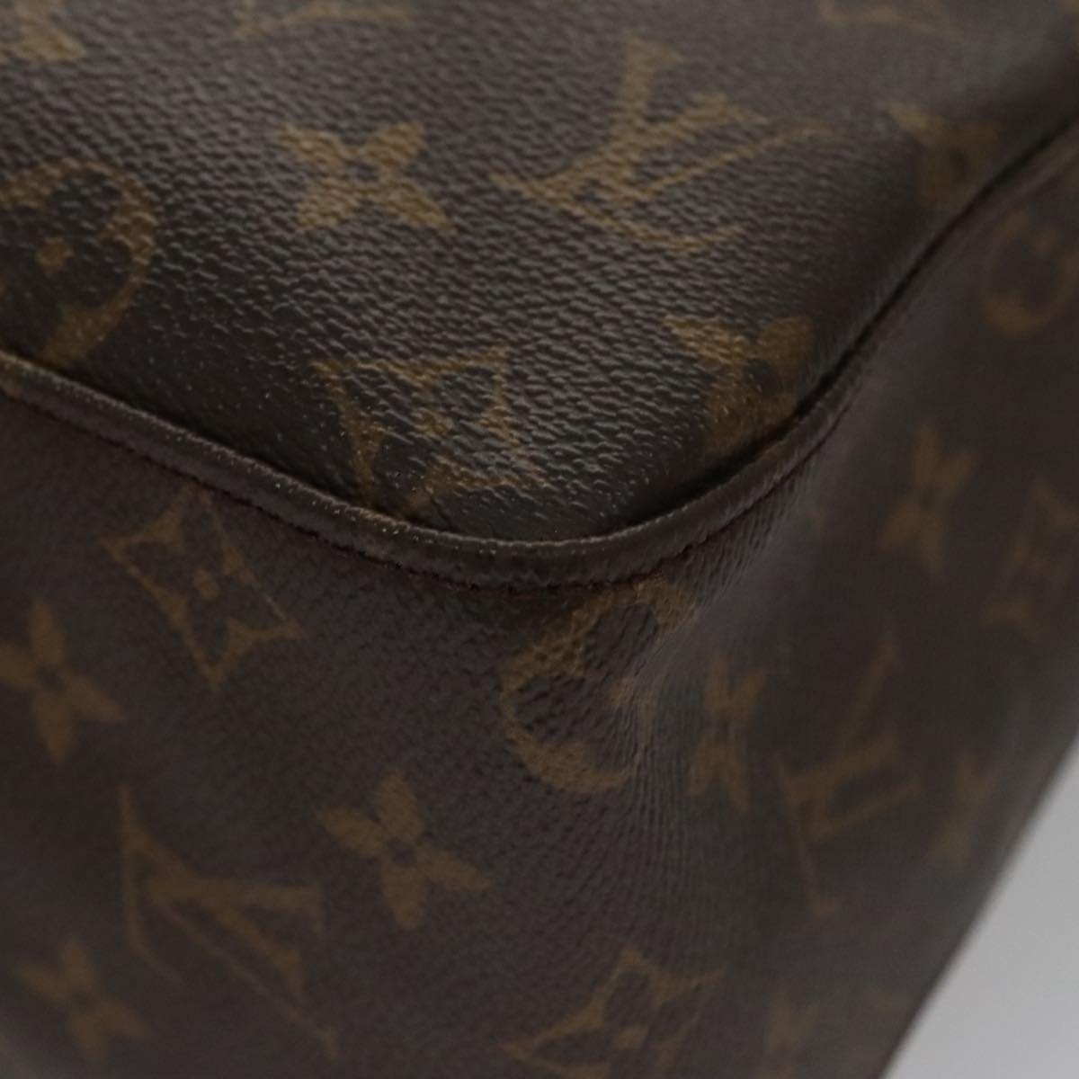 LOUIS VUITTON Monogram Looping GM Shoulder Bag M51145 LV 104390