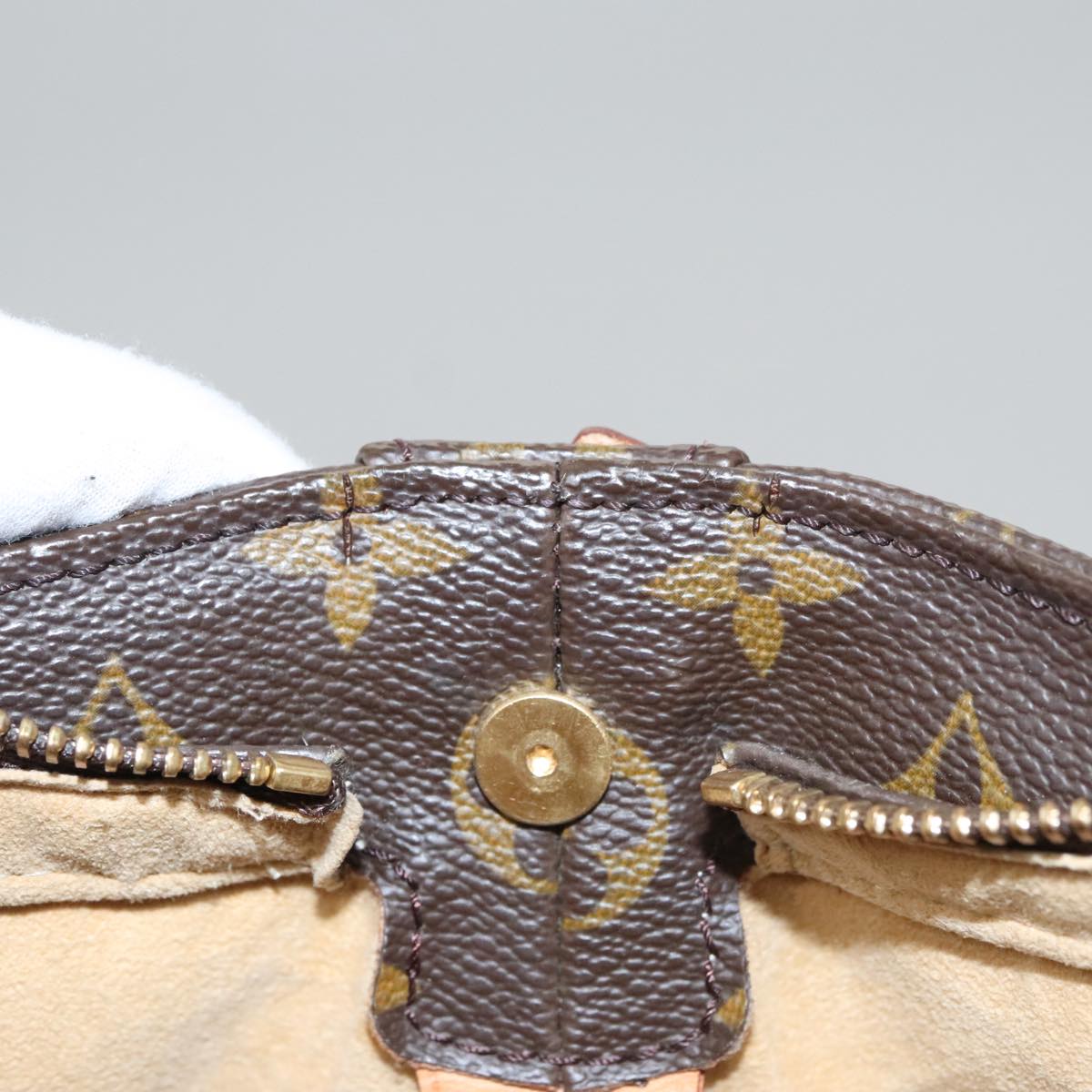 LOUIS VUITTON Monogram Looping GM Shoulder Bag M51145 LV 104390