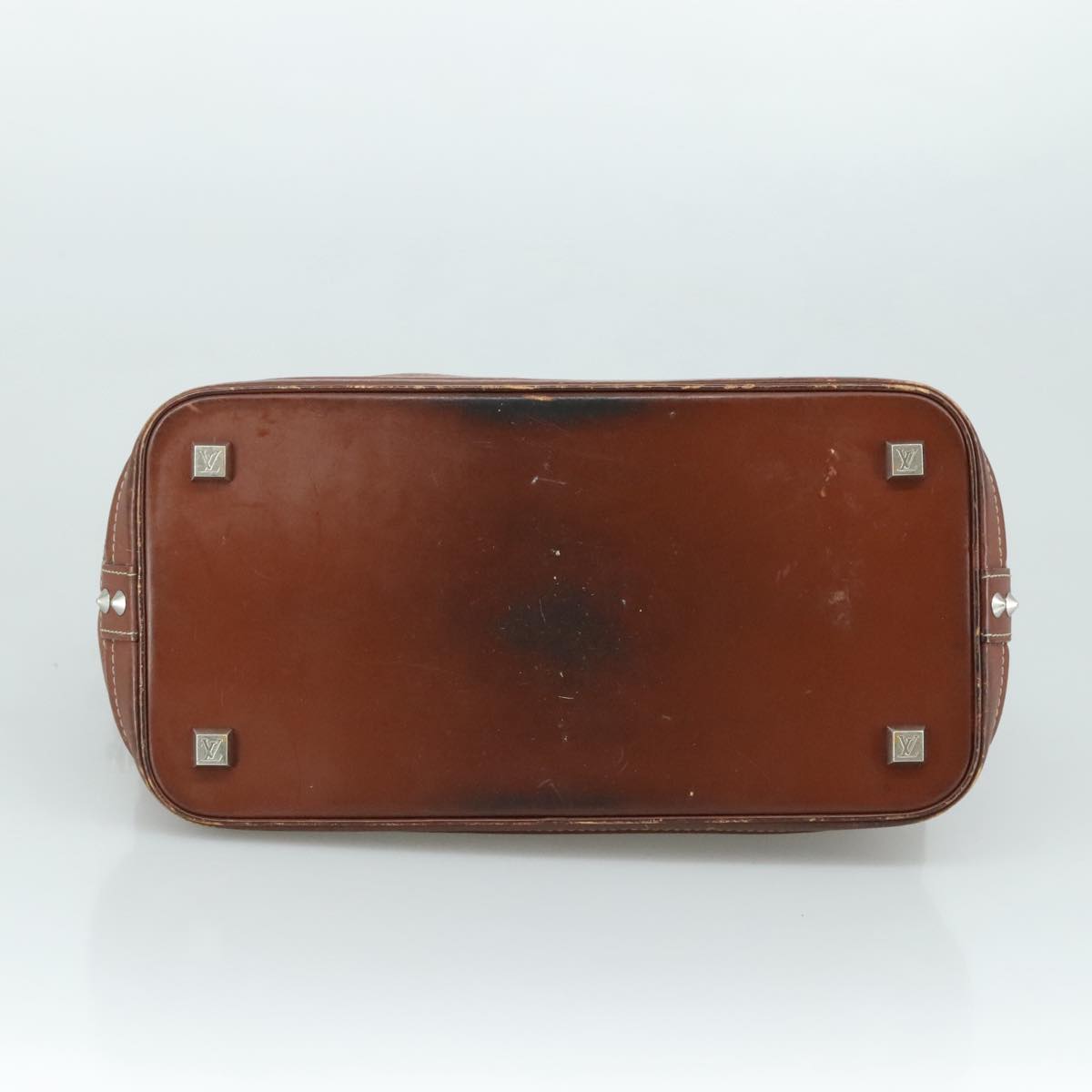 LOUIS VUITTON Suhari Lockit MM Hand Bag Leather Tanami LV 104391