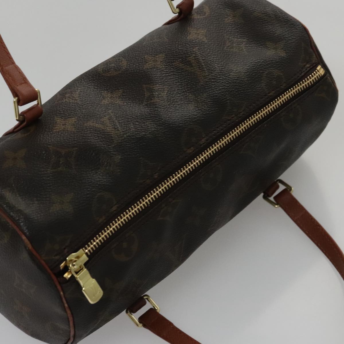 LOUIS VUITTON Monogram Papillon 26 Hand Bag M51386 LV 104392