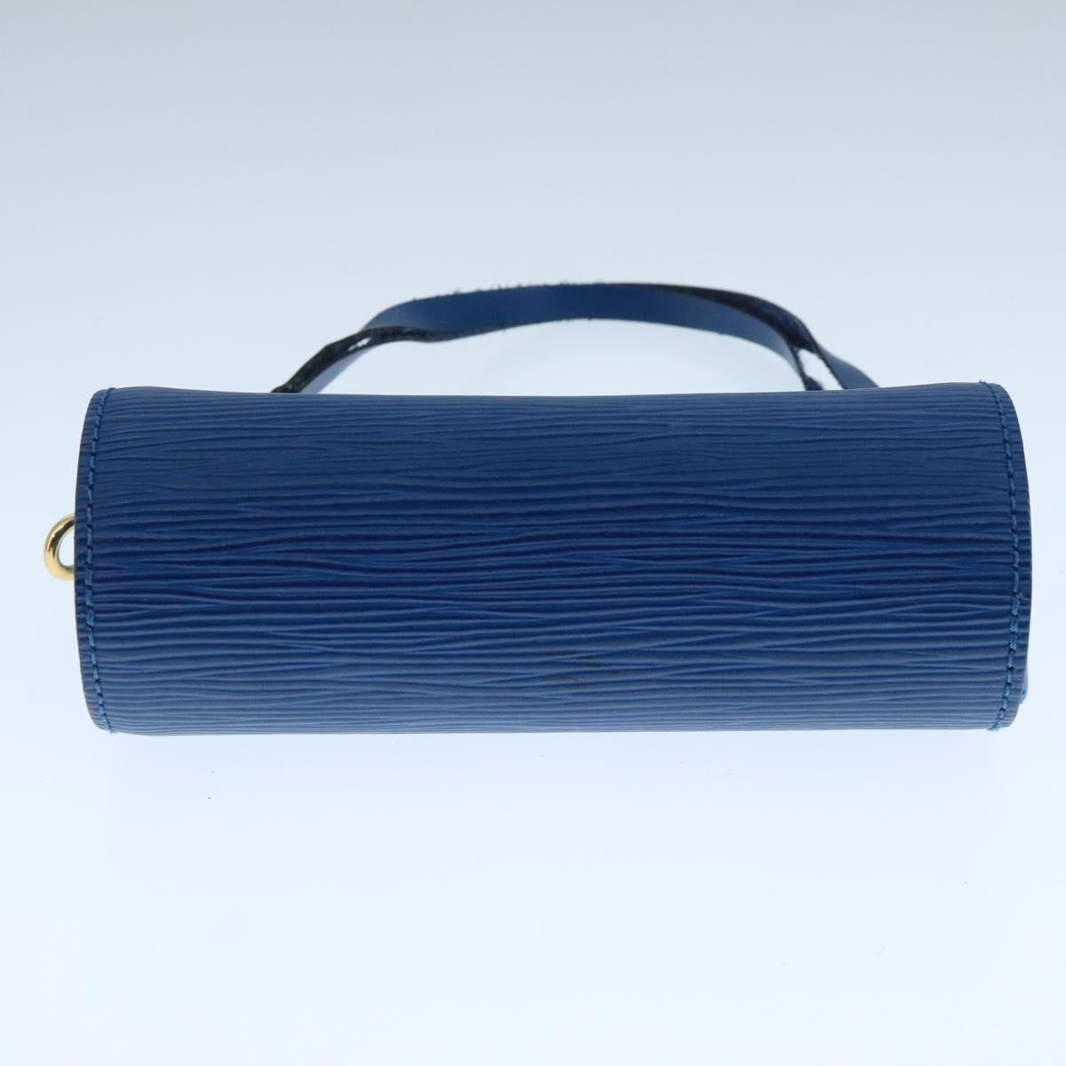 LOUIS VUITTON Epi Soufflot Accessory Pouch Blue LV 104395