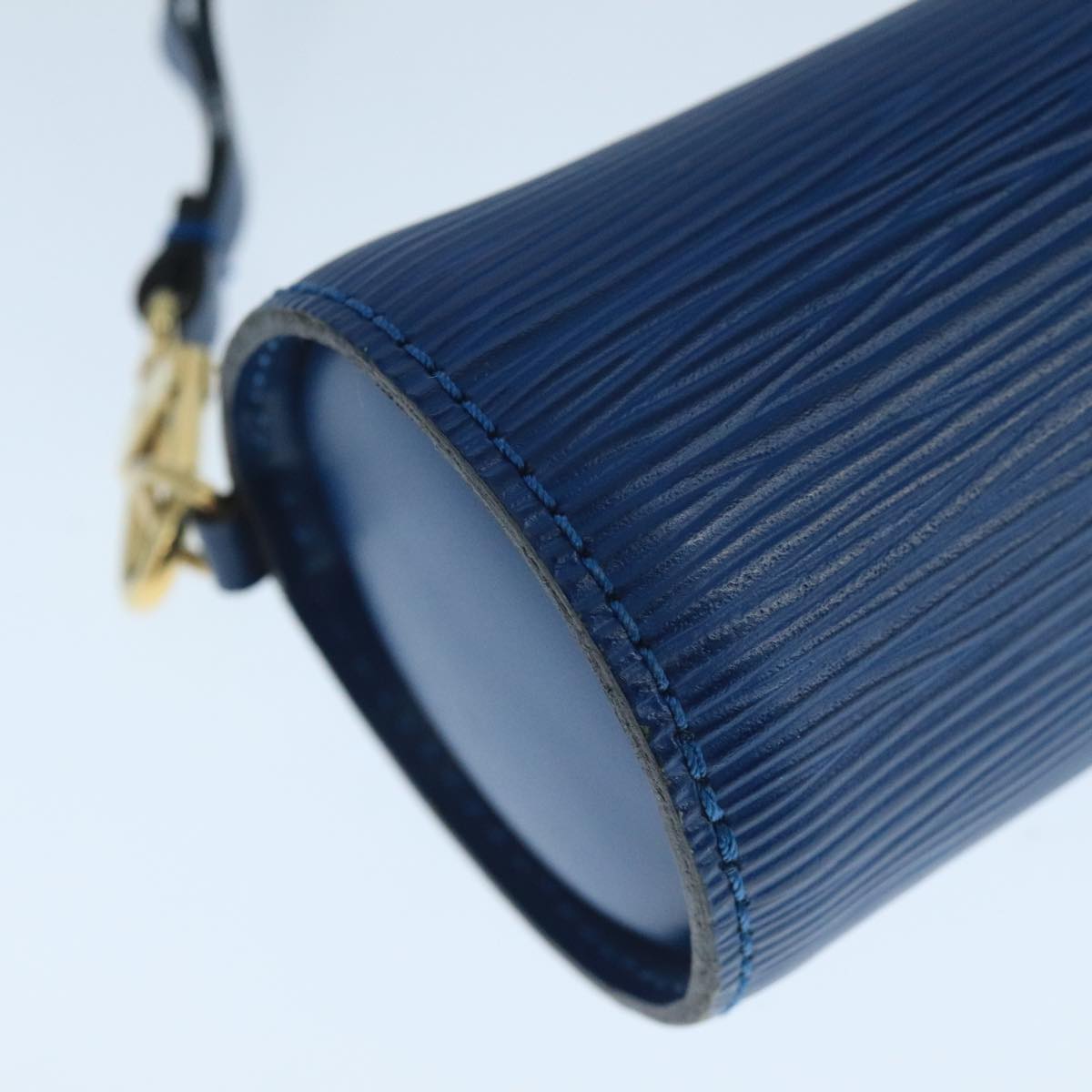 LOUIS VUITTON Epi Soufflot Accessory Pouch Blue LV 104395