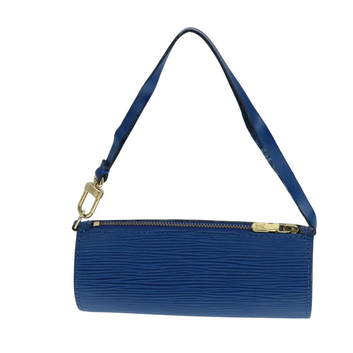 LOUIS VUITTON Epi Soufflot Accessory Pouch Blue LV 104395