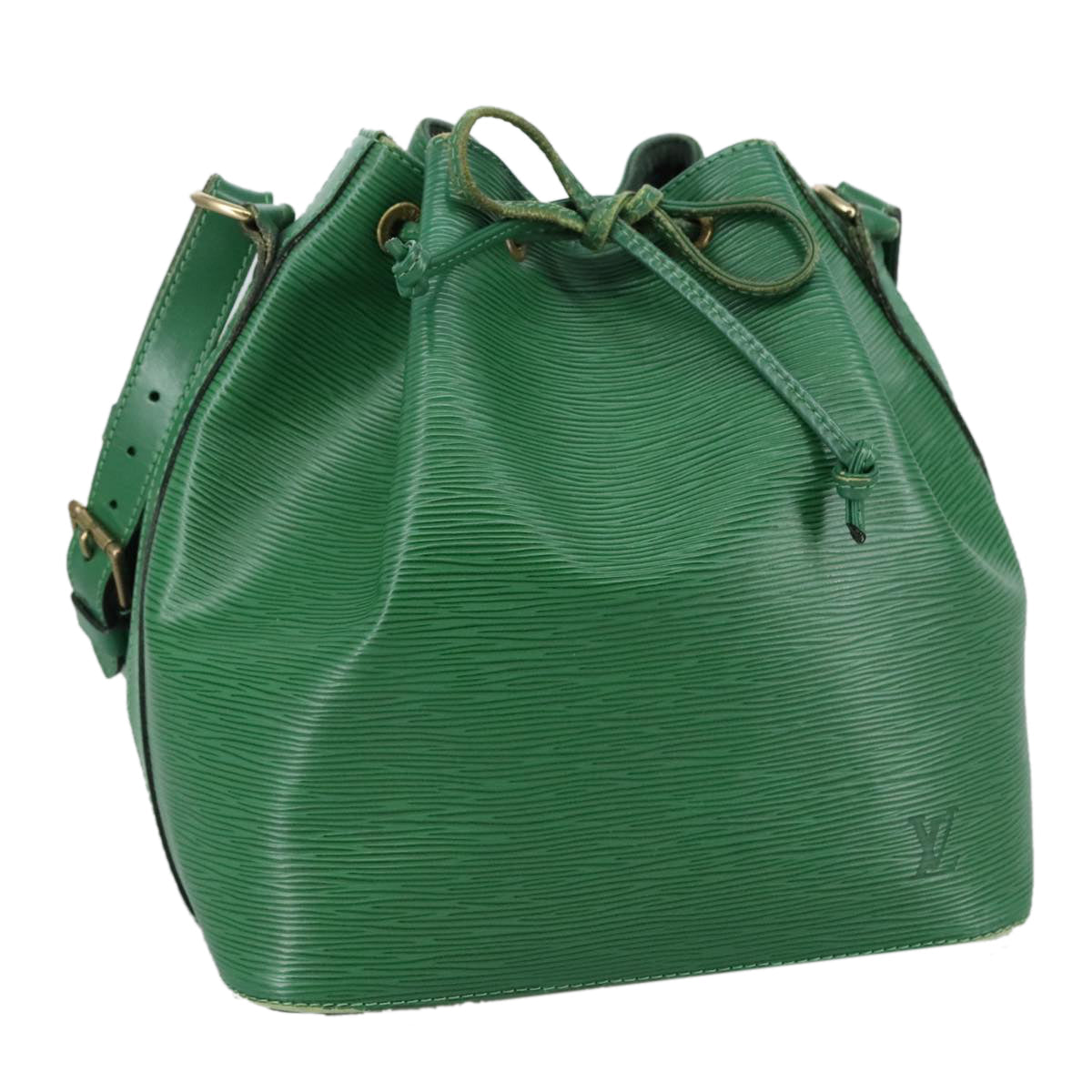 LOUIS VUITTON Epi Petit Noe Shoulder Bag Green M44102 LV 104398