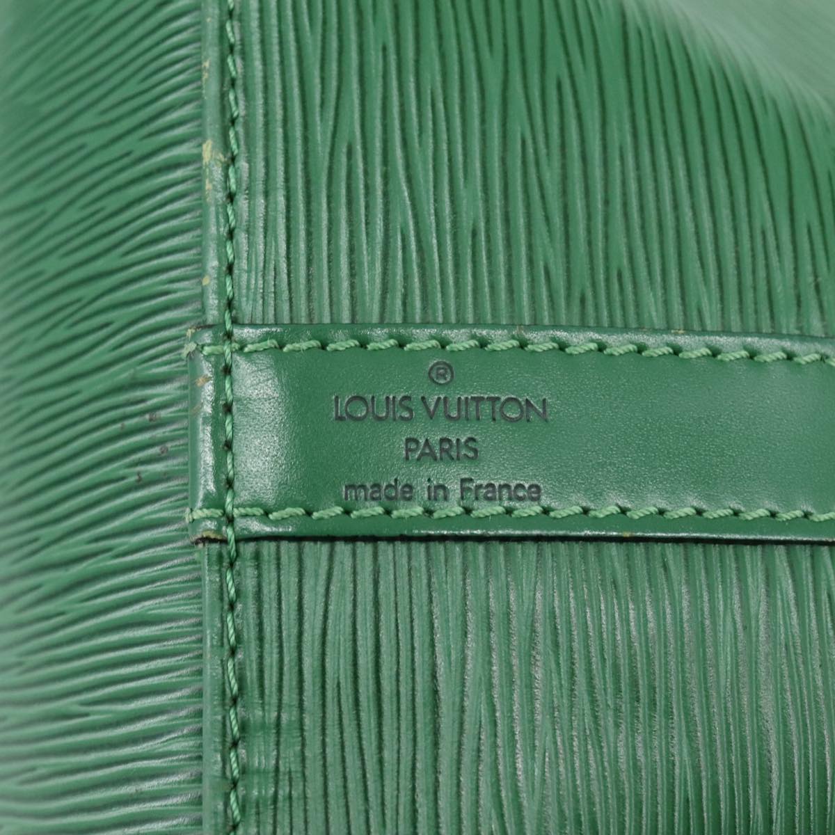 LOUIS VUITTON Epi Petit Noe Shoulder Bag Green M44102 LV 104398