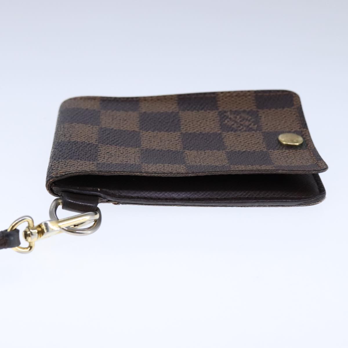 LOUIS VUITTON Damier Ebene Porte Cartes ID Bandouliere Case N60016 104403