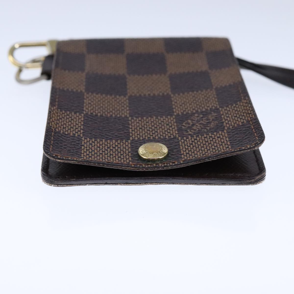 LOUIS VUITTON Damier Ebene Porte Cartes ID Bandouliere Case N60016 104403