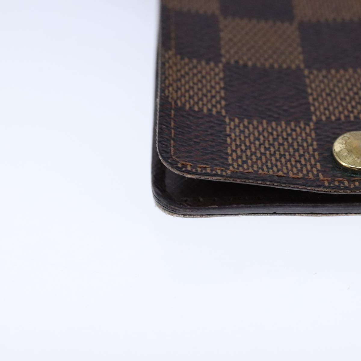 LOUIS VUITTON Damier Ebene Porte Cartes ID Bandouliere Case N60016 104403