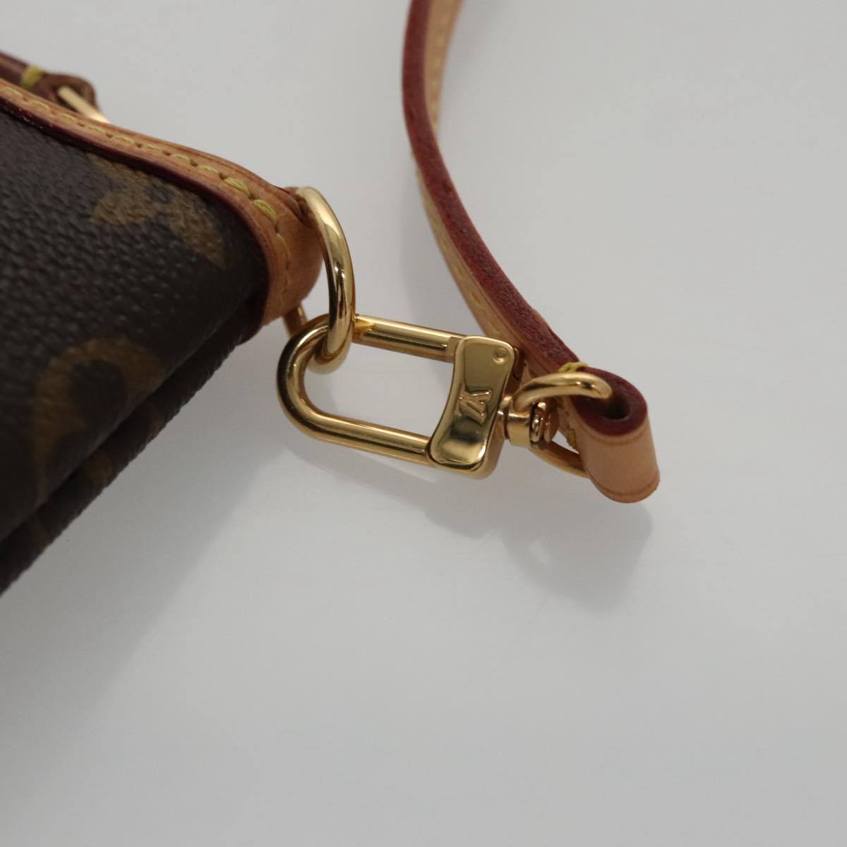 LOUIS VUITTON Monogram Mini Pochette Delight Full Pouch M40309 LV 104405
