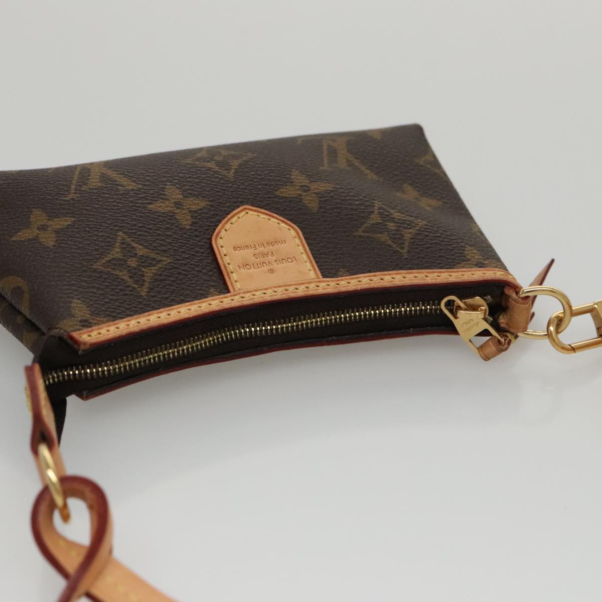 LOUIS VUITTON Monogram Mini Pochette Delight Full Pouch M40309 LV 104405