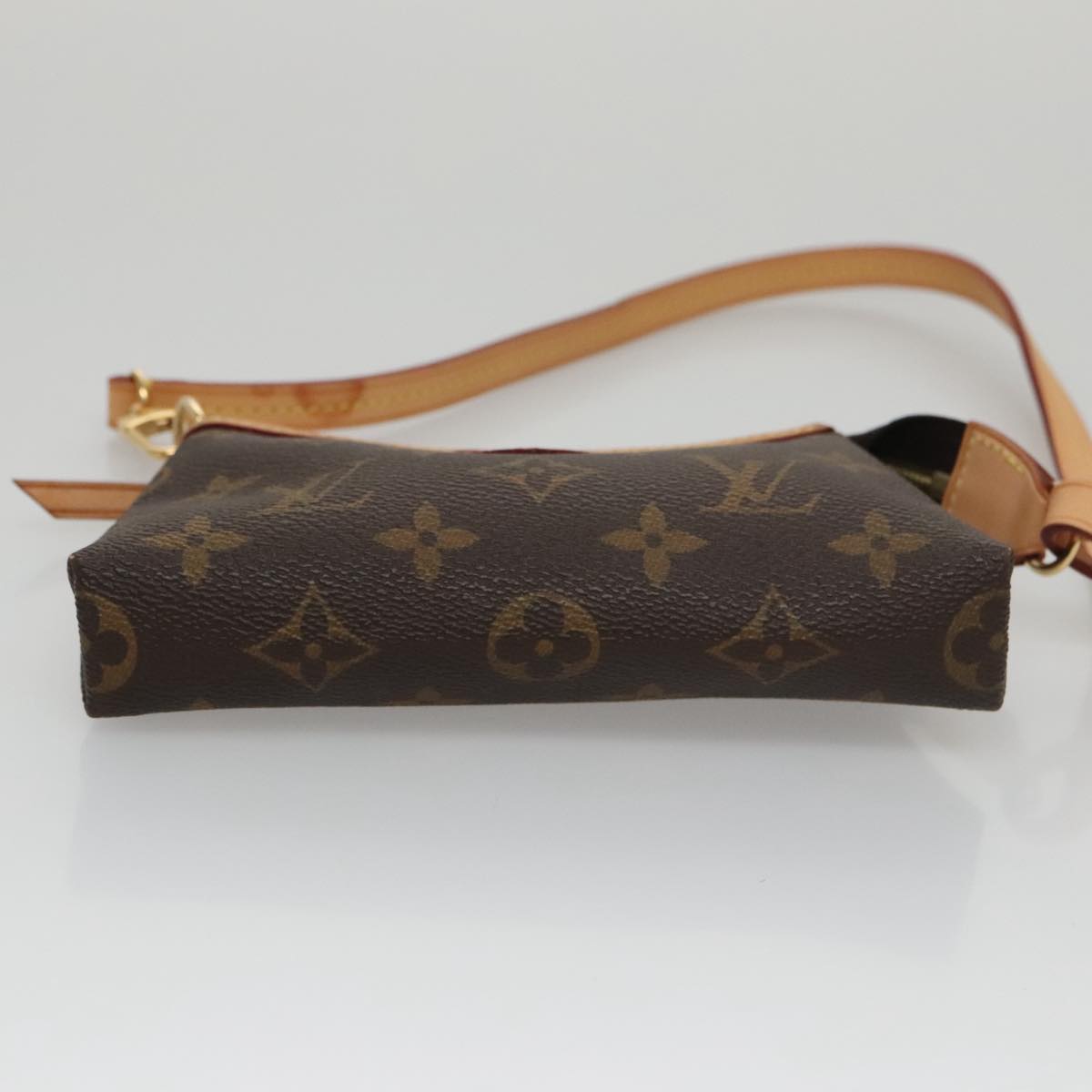 LOUIS VUITTON Monogram Mini Pochette Delight Full Pouch M40309 LV 104405