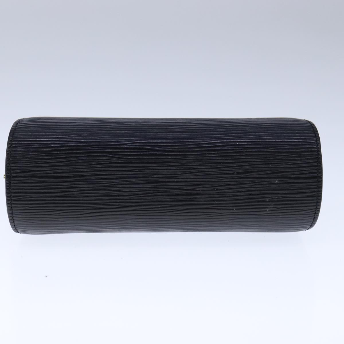 LOUIS VUITTON Epi Dauphine PM Pouch Black M48442 LV 104407