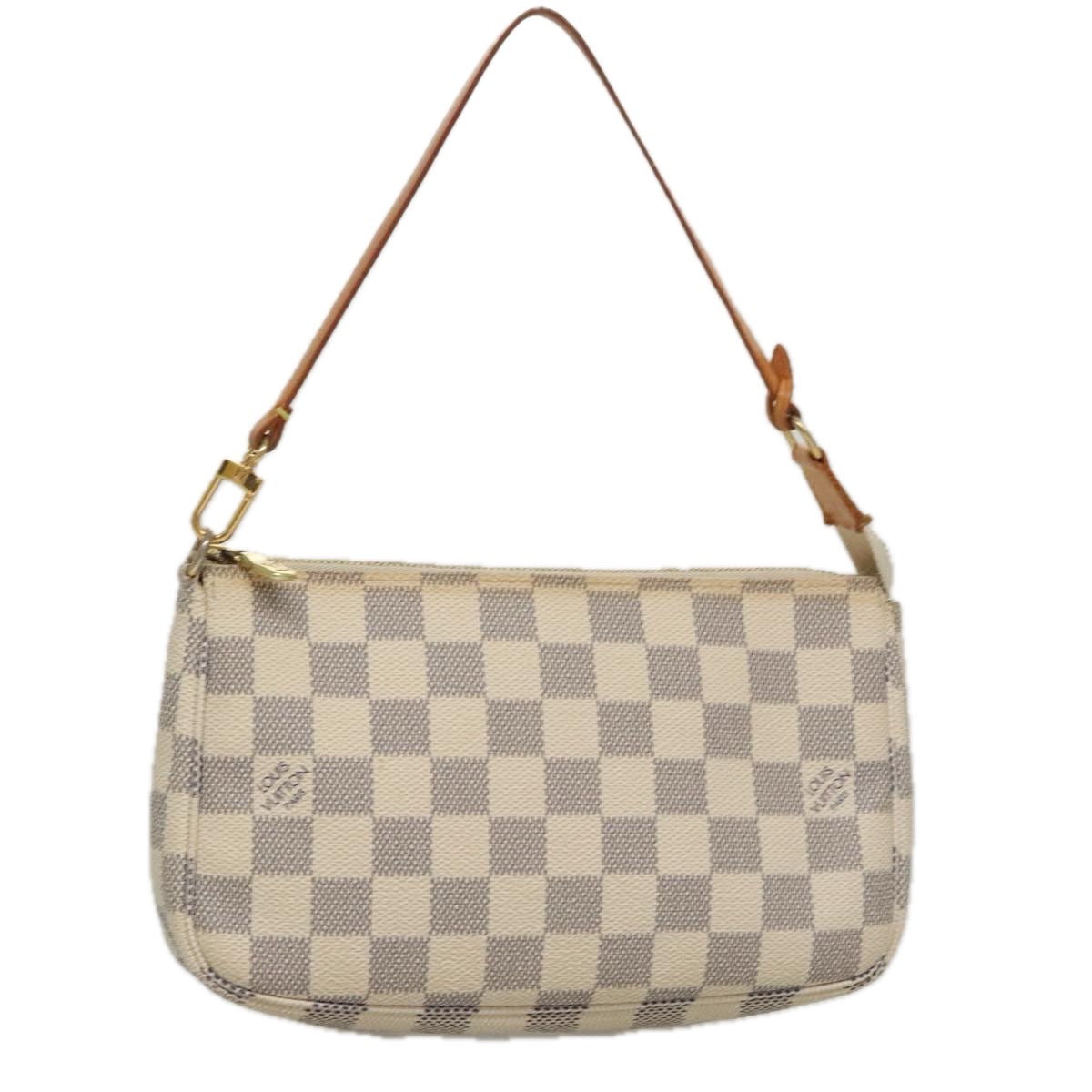 LOUIS VUITTON Damier Azur Pochette Accessoires Pouch N51986 LV 104408