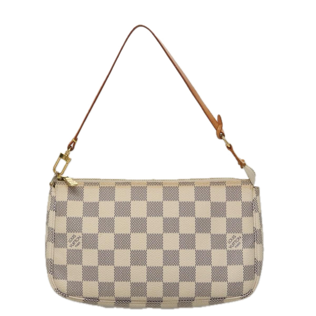 LOUIS VUITTON Damier Azur Pochette Accessoires Pouch N51986 LV 104408