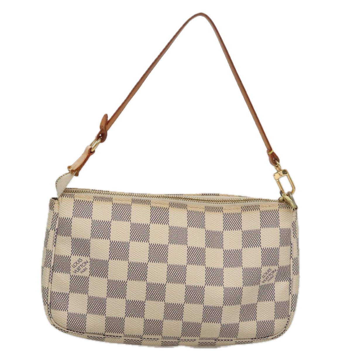 LOUIS VUITTON Damier Azur Pochette Accessoires Pouch N51986 LV 104408