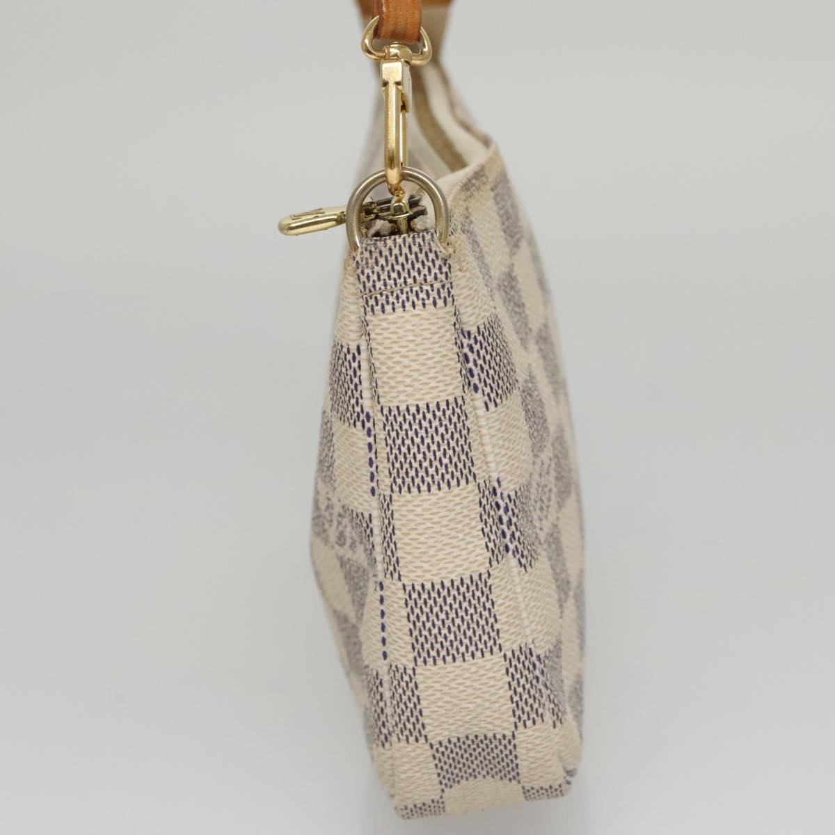 LOUIS VUITTON Damier Azur Pochette Accessoires Pouch N51986 LV 104408