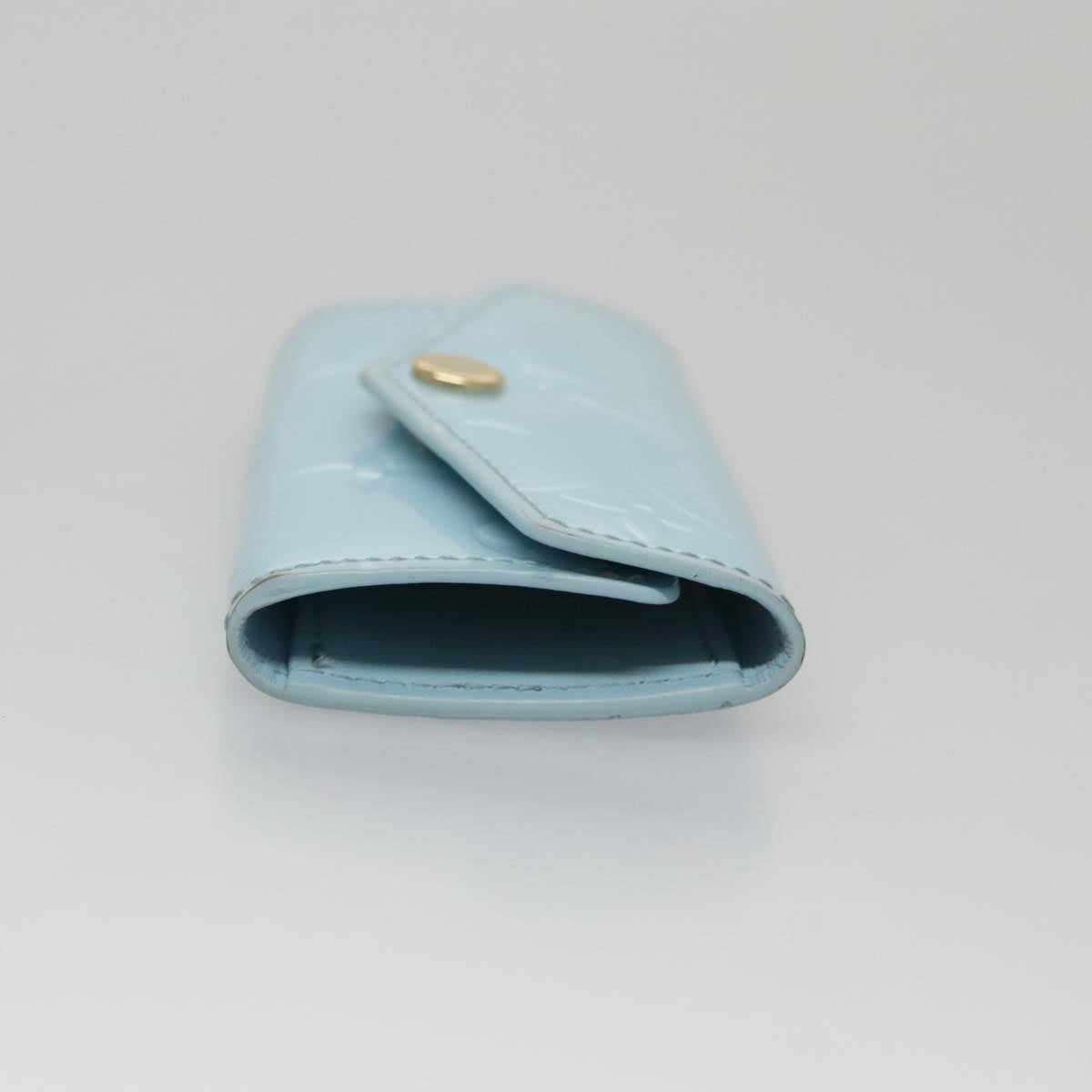 LOUIS VUITTON Vernis Multicles 4 Key Case Sky Blue Monogram M82980 104411