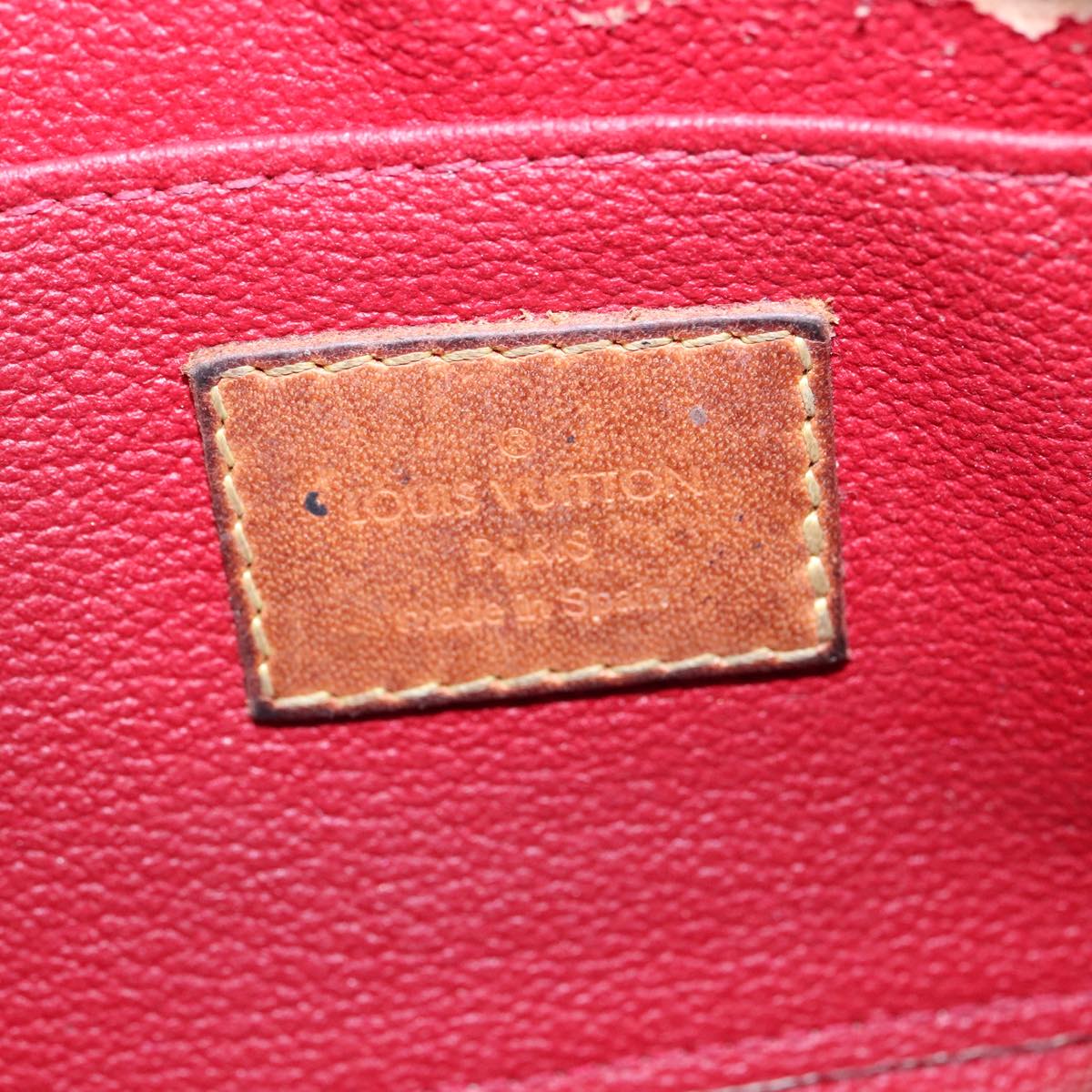 LOUIS VUITTON Vernis Pochette Cosmetic Pouch Pomme D'amour M91496 LV 104413