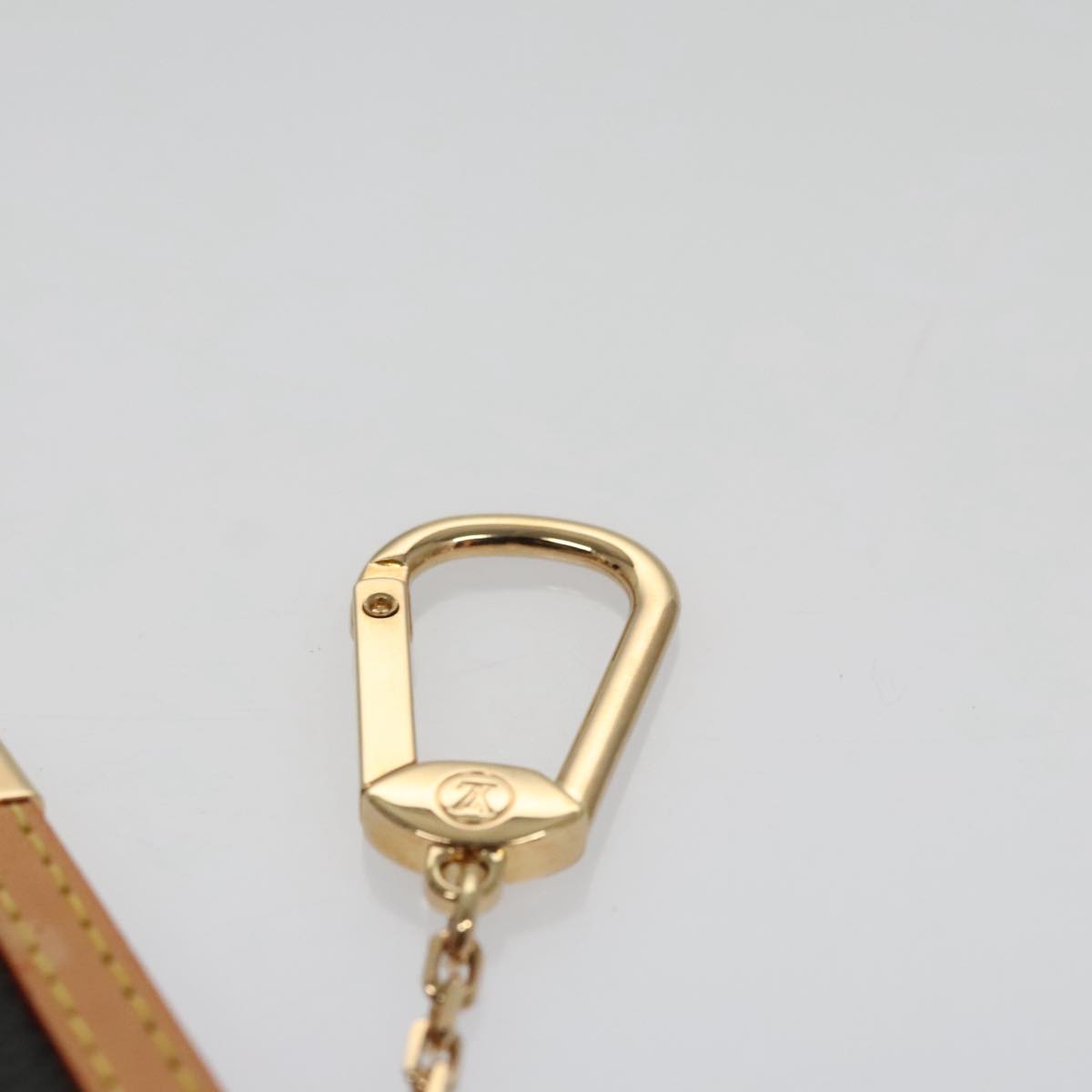 LOUIS VUITTON Monogram Multicolor Pochette Cles Purse Black M92654 104416S