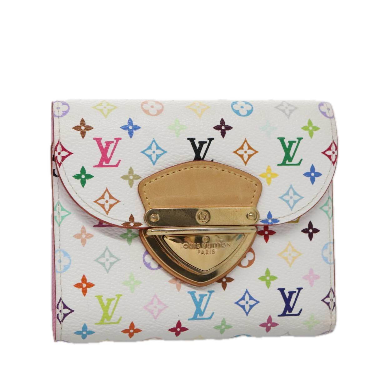 LOUIS VUITTON Multicolor Portefeuille Koala Rich Wallet White M58081 104420