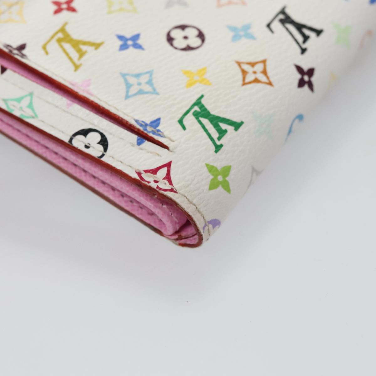 LOUIS VUITTON Multicolor Portefeuille Koala Rich Wallet White M58081 104420