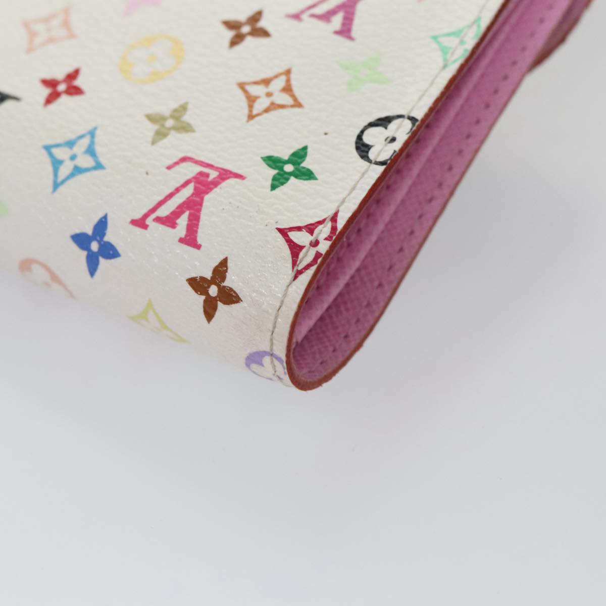 LOUIS VUITTON Multicolor Portefeuille Koala Rich Wallet White M58081 104420