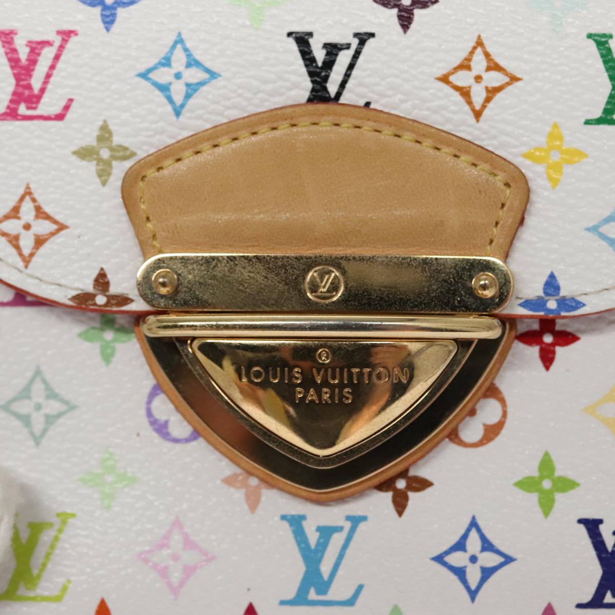 LOUIS VUITTON Multicolor Portefeuille Koala Rich Wallet White M58081 104420