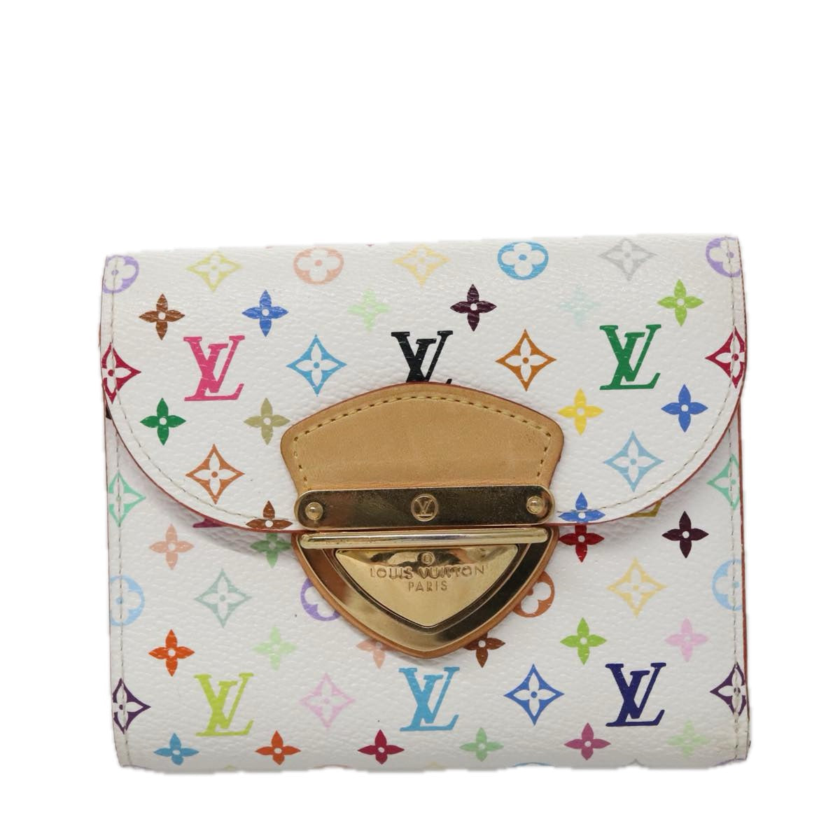 LOUIS VUITTON Multicolor Portefeuille Koala Rich Wallet White M58081 104420