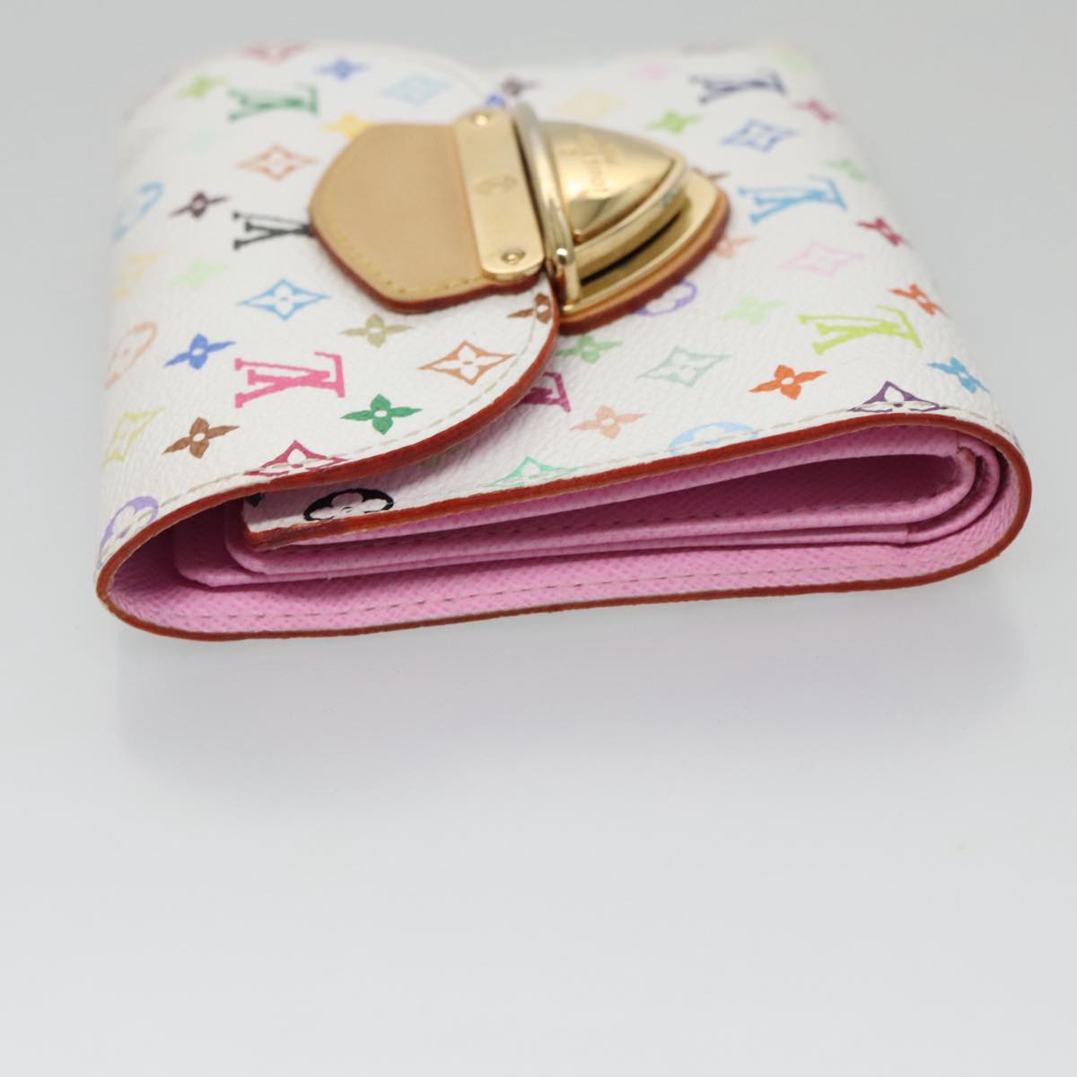 LOUIS VUITTON Multicolor Portefeuille Koala Rich Wallet White M58081 104420