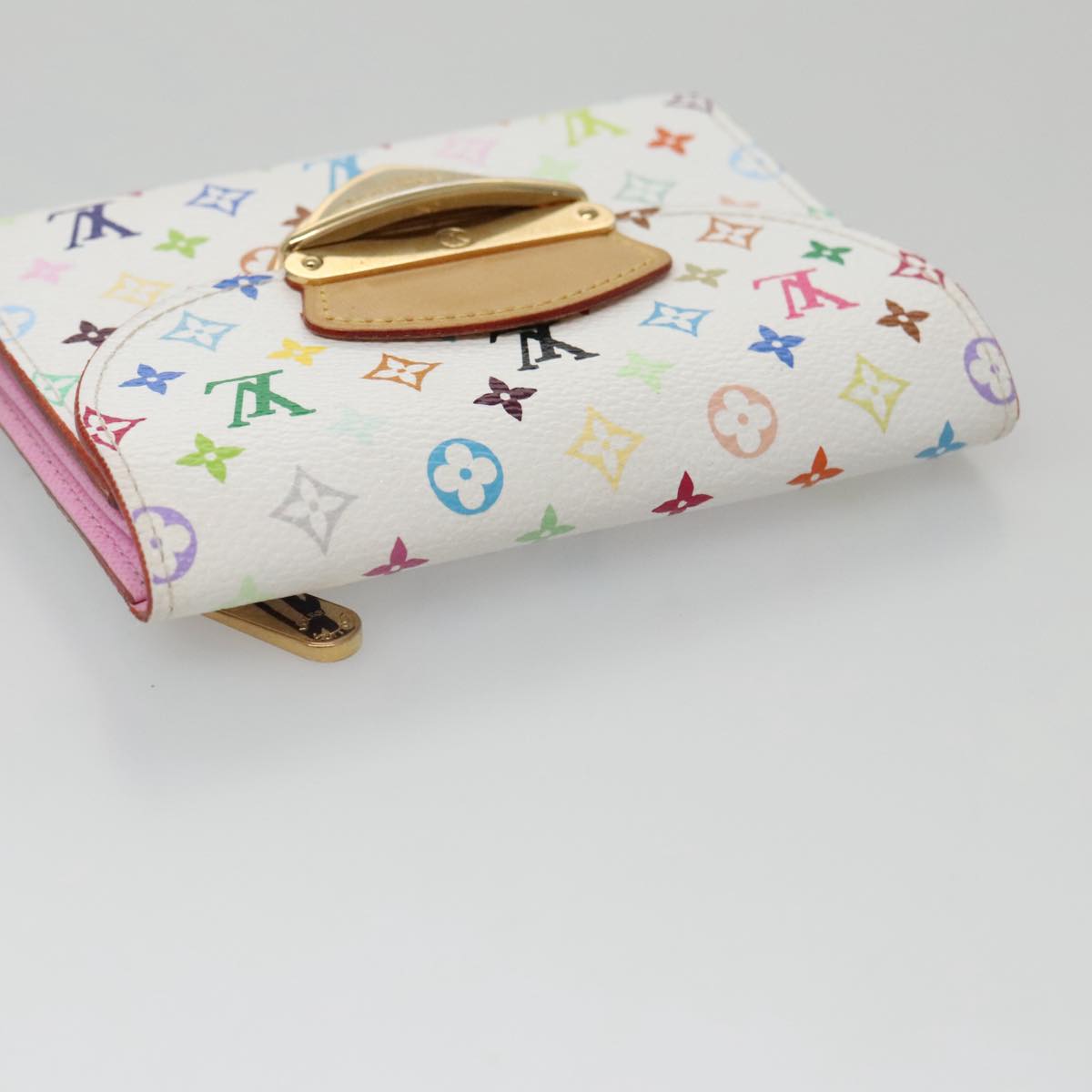 LOUIS VUITTON Multicolor Portefeuille Koala Rich Wallet White M58081 104420