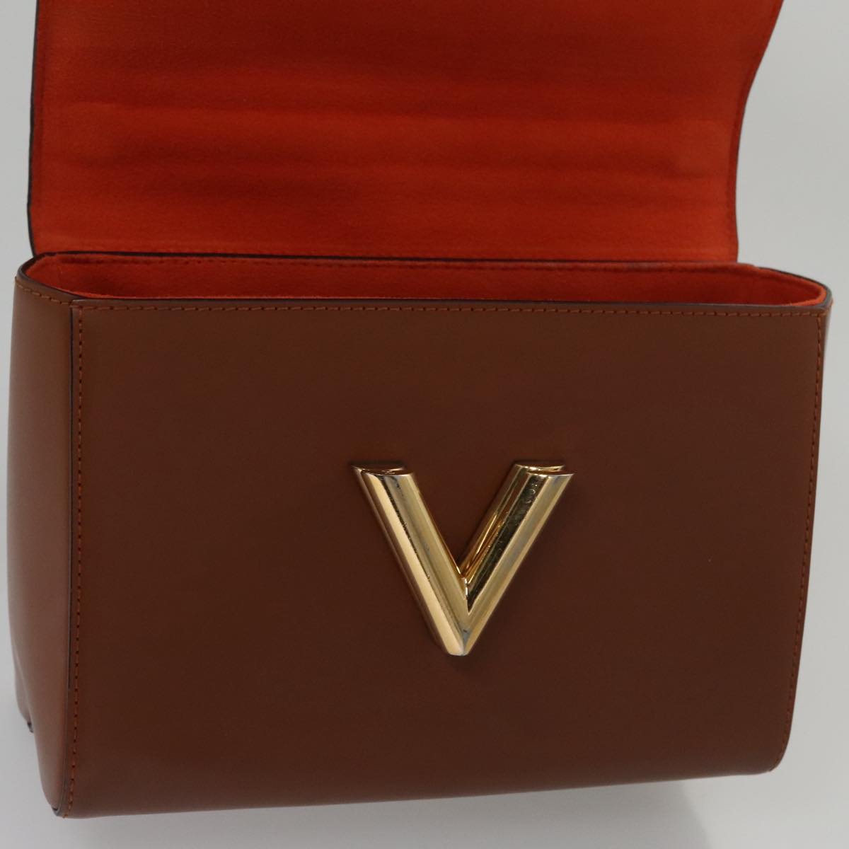 LOUIS VUITTON Catgram Sack Twist MM Shoulder Bag Marron M44408 LV 104424SA