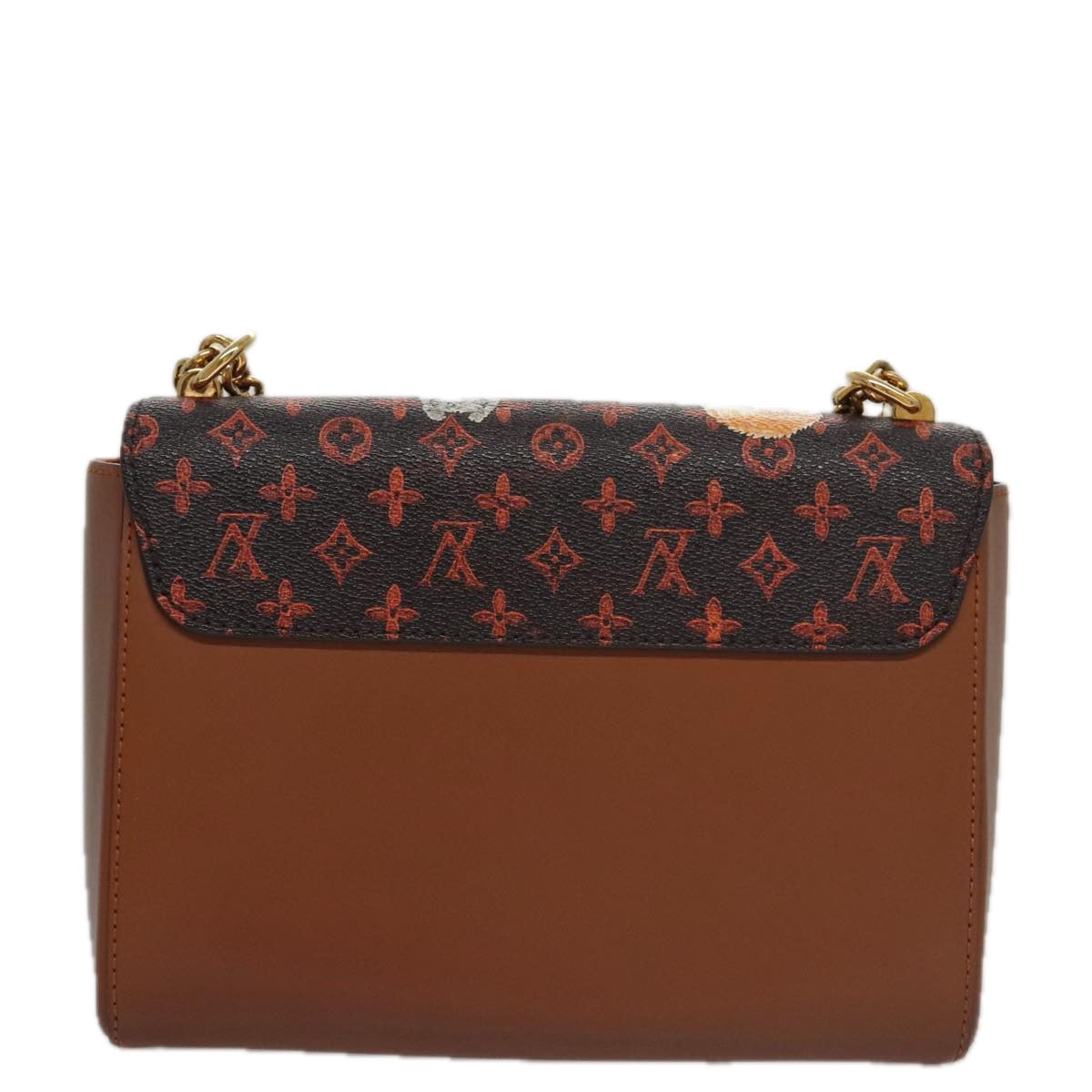 LOUIS VUITTON Catgram Sack Twist MM Shoulder Bag Marron M44408 LV 104424SA